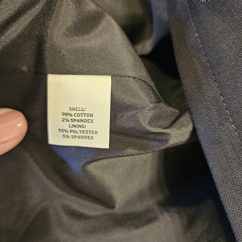 Halogen Double-Breasted Twill Jacket - image 6